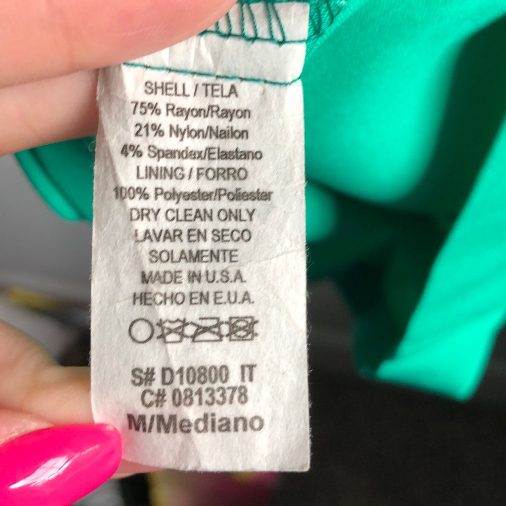 Lulus Peplum Cocktail Dress (EUC) — M - Picture 3 of 3